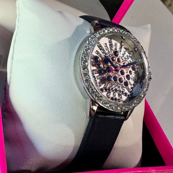 Betsey Johnson Crown Of Jewels Blue Watch main image 6